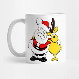 SANTA & DEER Mug